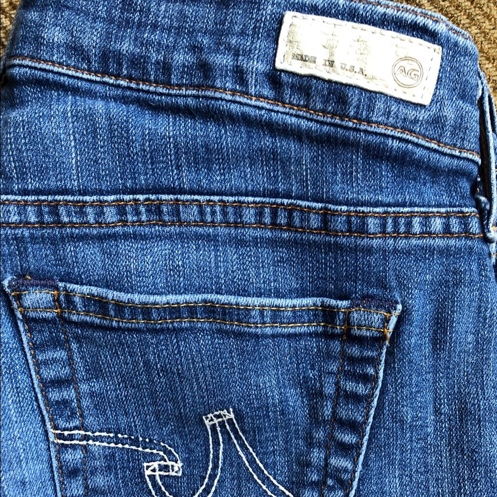 AG Tomboy Crop- relaxed straight crop